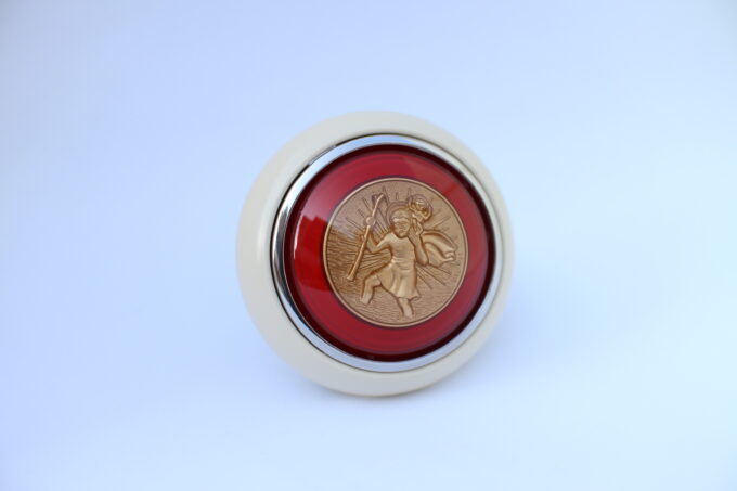 Horn Button Beetle '56-'59. Bus '55-'67 ivory